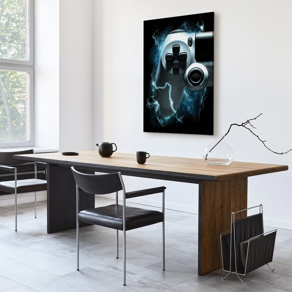 murando - Akustikbild Play Game Gaming, Schallschutz, Wohnzimmer, Büro | Verbessert Raumakustik, reduziert Hall, ideal fürs Büro oder Wohnzimmer, hochwertige Verarbeitung, schnelle Montage, stilvoll