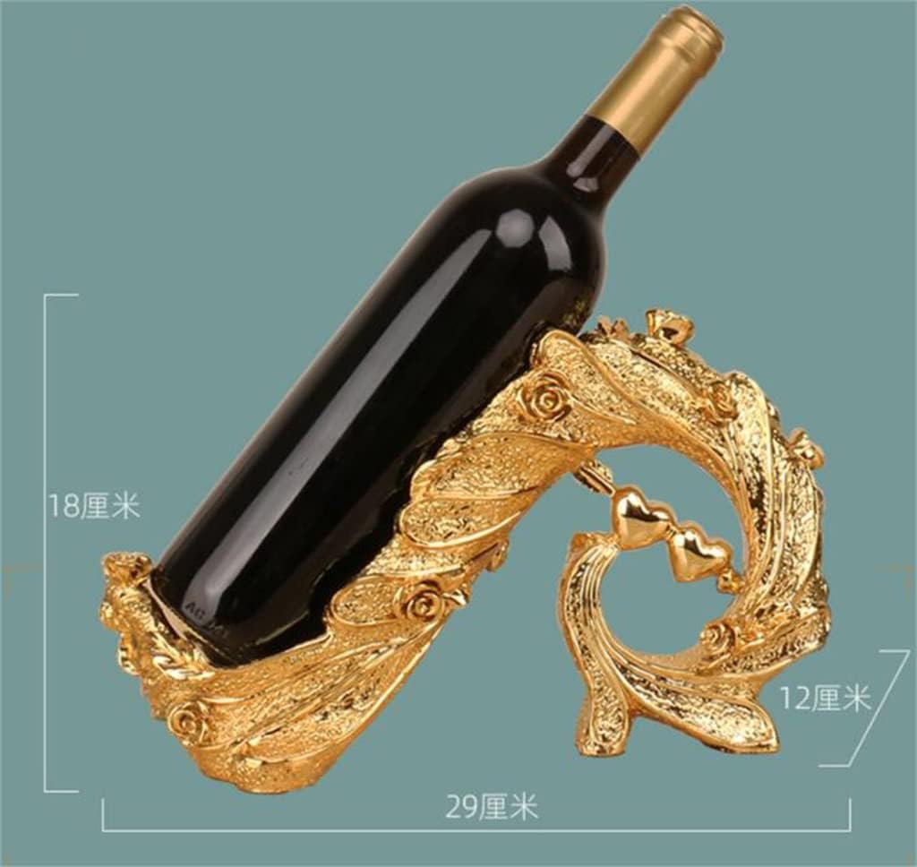 European Peacock Wine Red Rack Living Room Dining Cabinet Decorations Home Plating Artifact