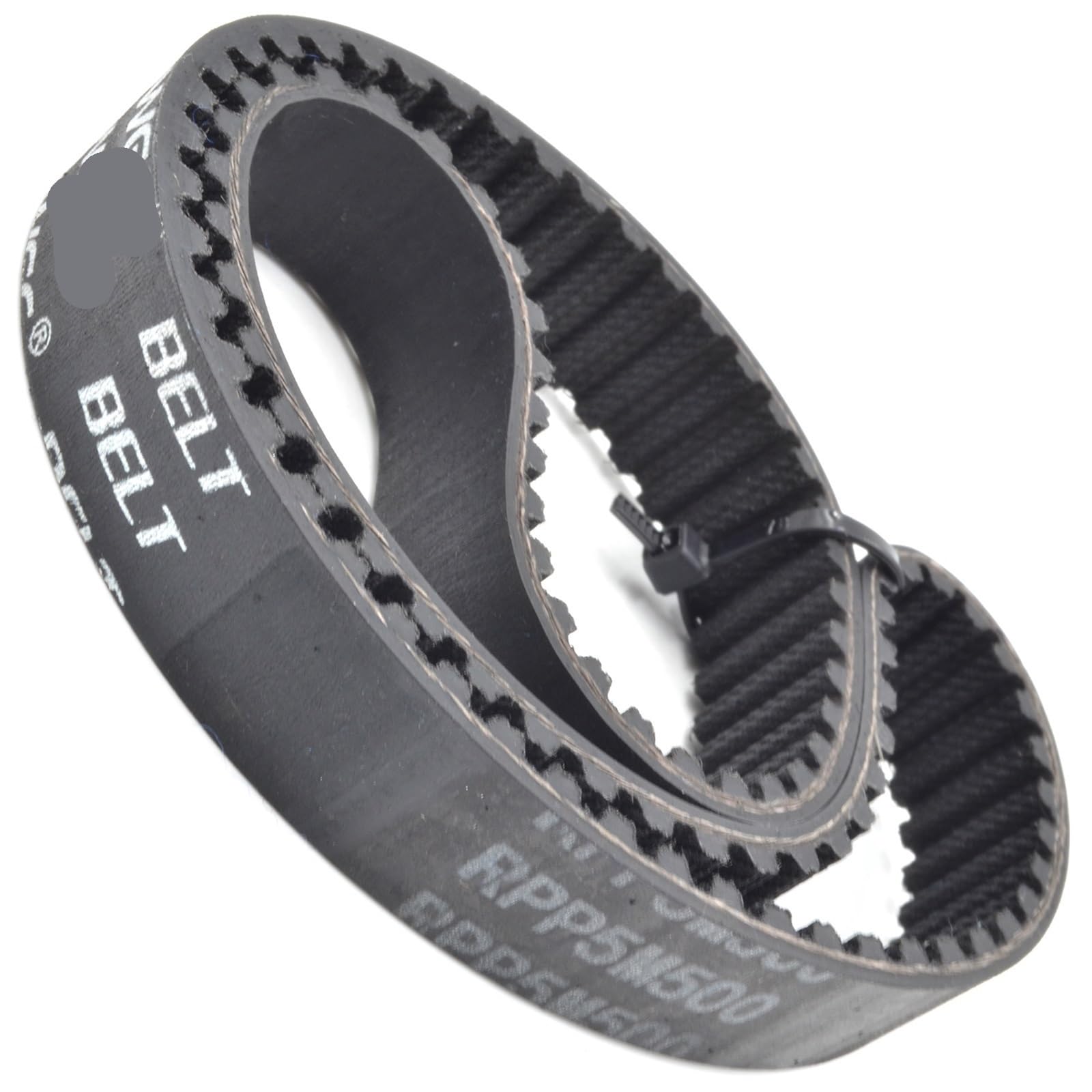 RPP5M P5M Correa de distribución Lp= 390 395 400 420 425 430 440 450 490 500 520 530 525 Ancho 10/12 mm Caucho(430-P5M-(86 Teeth),2PCS_12MM)