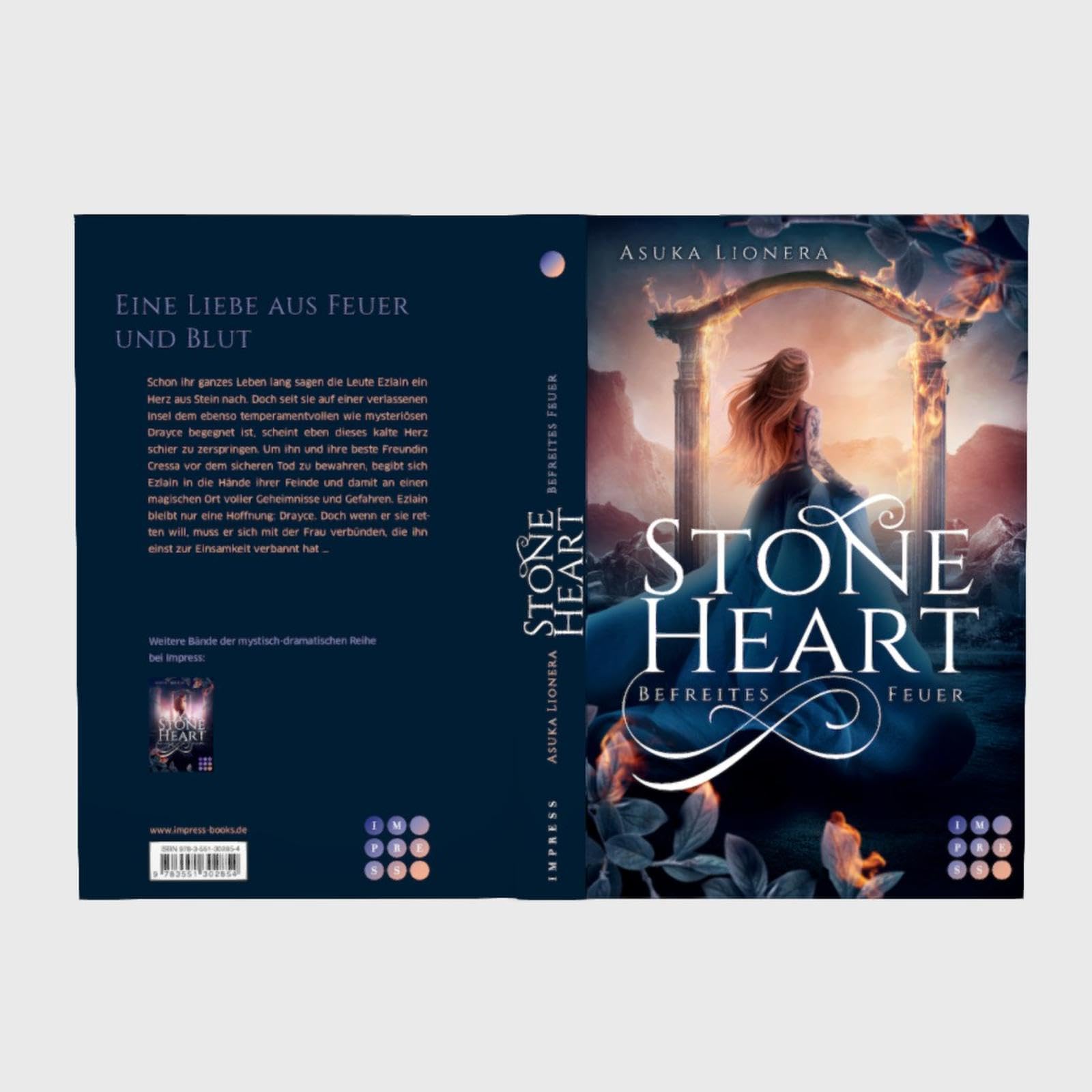 Stoneheart 2: Befreites Feuer: Magisch-gefühlvoller Fantasy-Liebesroman