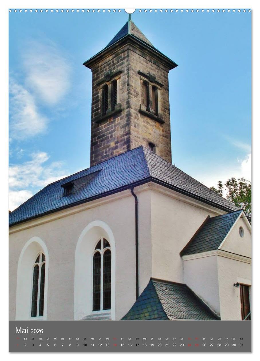 Kirchen und Klöster deutsche Kleinode (hochwertiger Premium Wandkalender 2026 DIN A2 hoch), Kunstdruck in Hochglanz: Historische Architekturen (CALVENDO Orte)