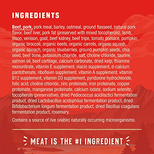 Stella & Chewy's Wild Red Dry Dog Food Raw Coated High Protein Wholesome Grains Red Meat Recipe, 21 lb. Bag - image 4