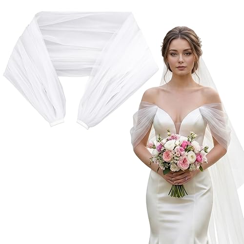1 Pcs Detachable Sleeves for Wedding, Bridal Sleeve Covers Bridal