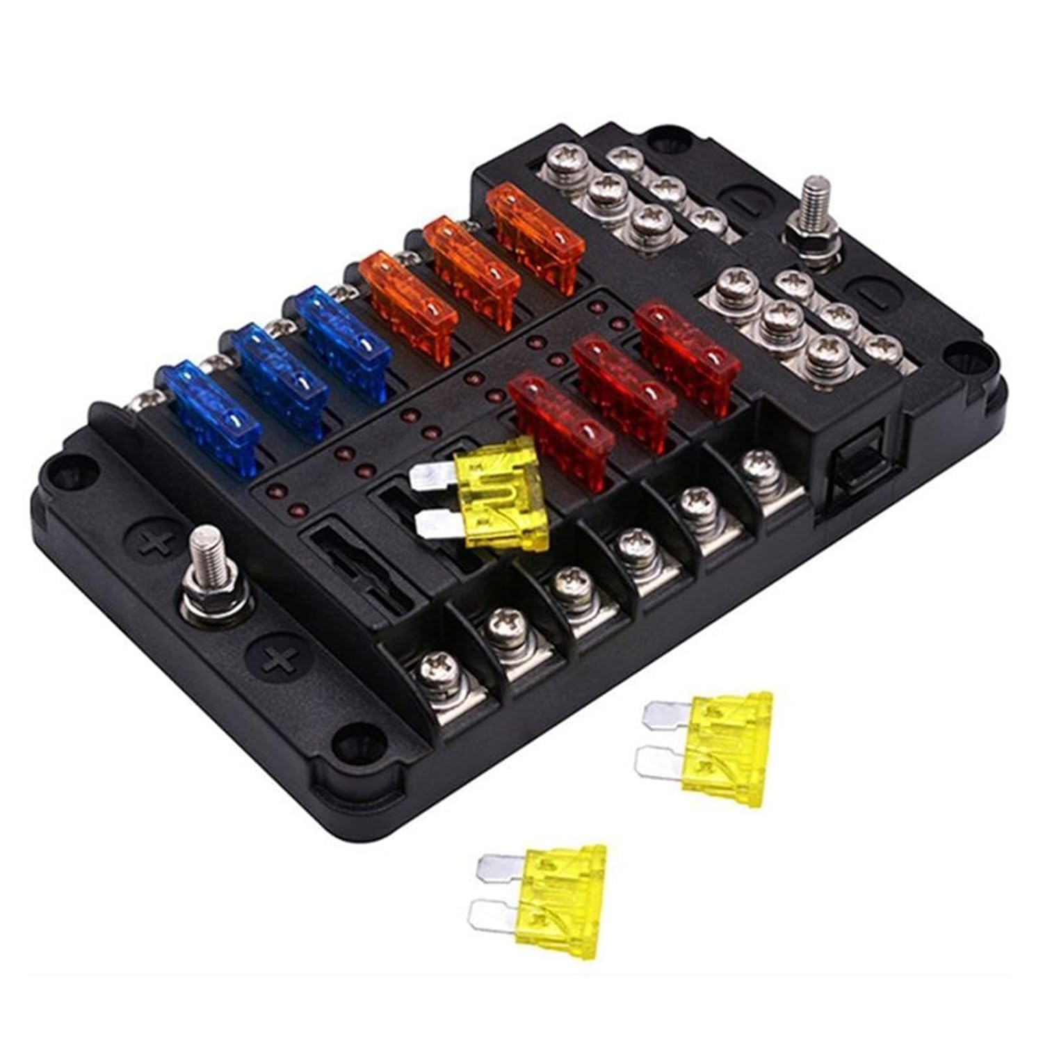 12 Way Blade Fuse 12V 32V Fuse Box