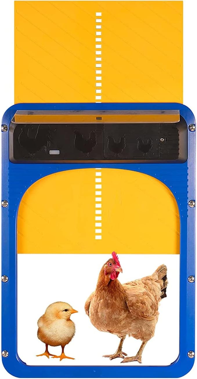 HEYOUTH Chicken Flap, Electric Automatic Chicken Flap, Door Opener