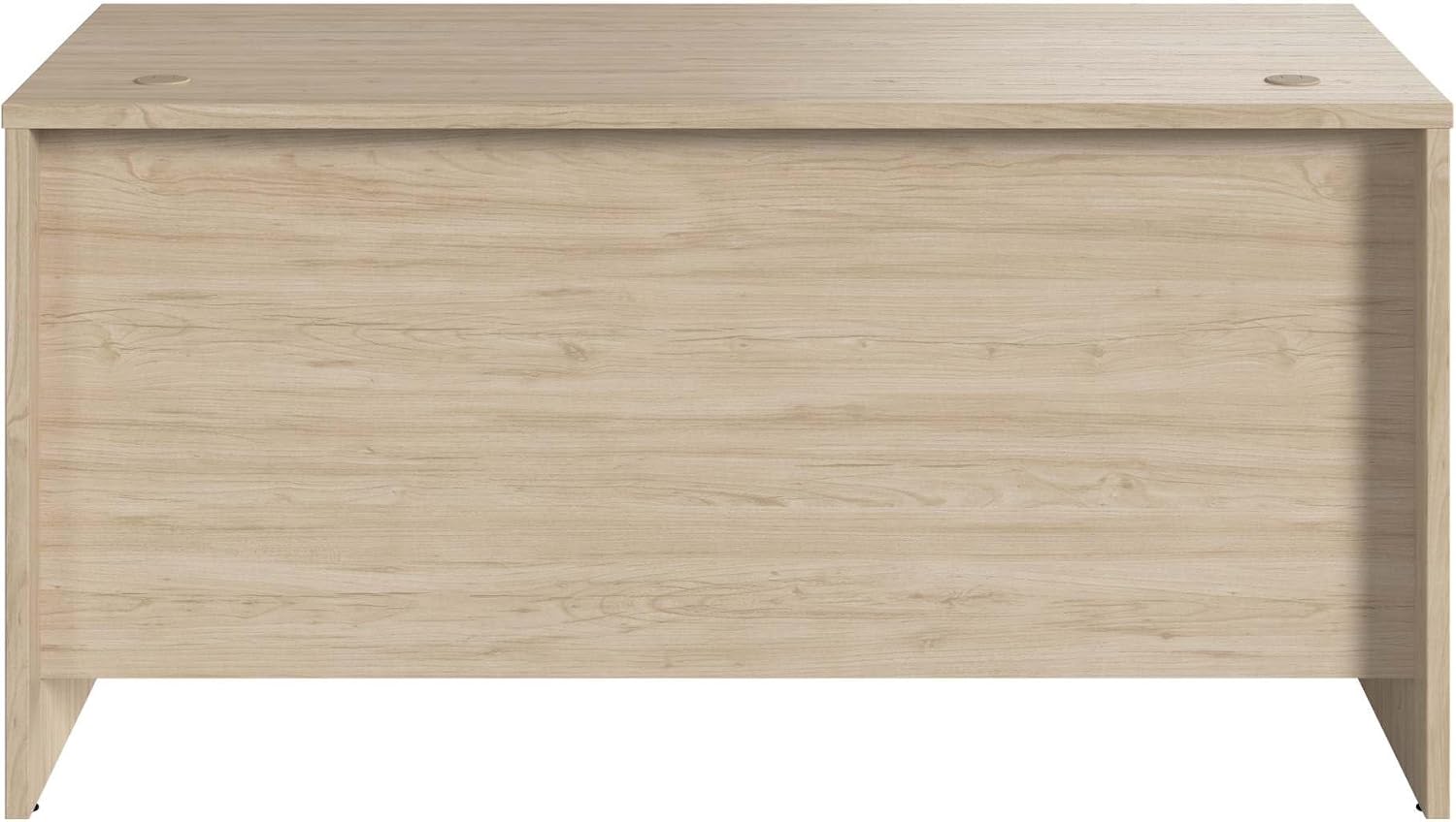 Bush Business Furniture Studio C 6W x 3D Office Desk in Natural Elm, Computer Table for Home or Professional Workspace