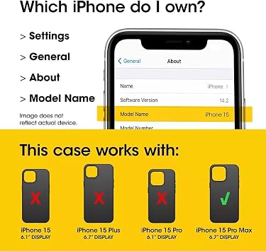 OtterBox iPhone 15 Pro Max のみ - ディフェンダーシリーズケース - ブラック - スクリーンレス - 頑丈で丈夫 - ポート保護 - ホルスタークリップ付属 - 微生物防御保護