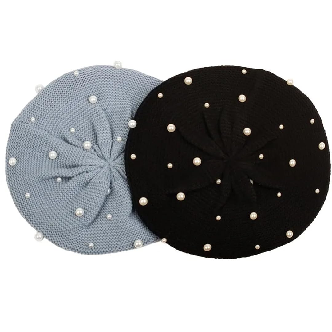 Donne Knit Berretti Cappello Femminile Inverno Primavera Caldo Cappelli Casual Cappelli Ragazze Moda Turbante Tinta unita Berretti