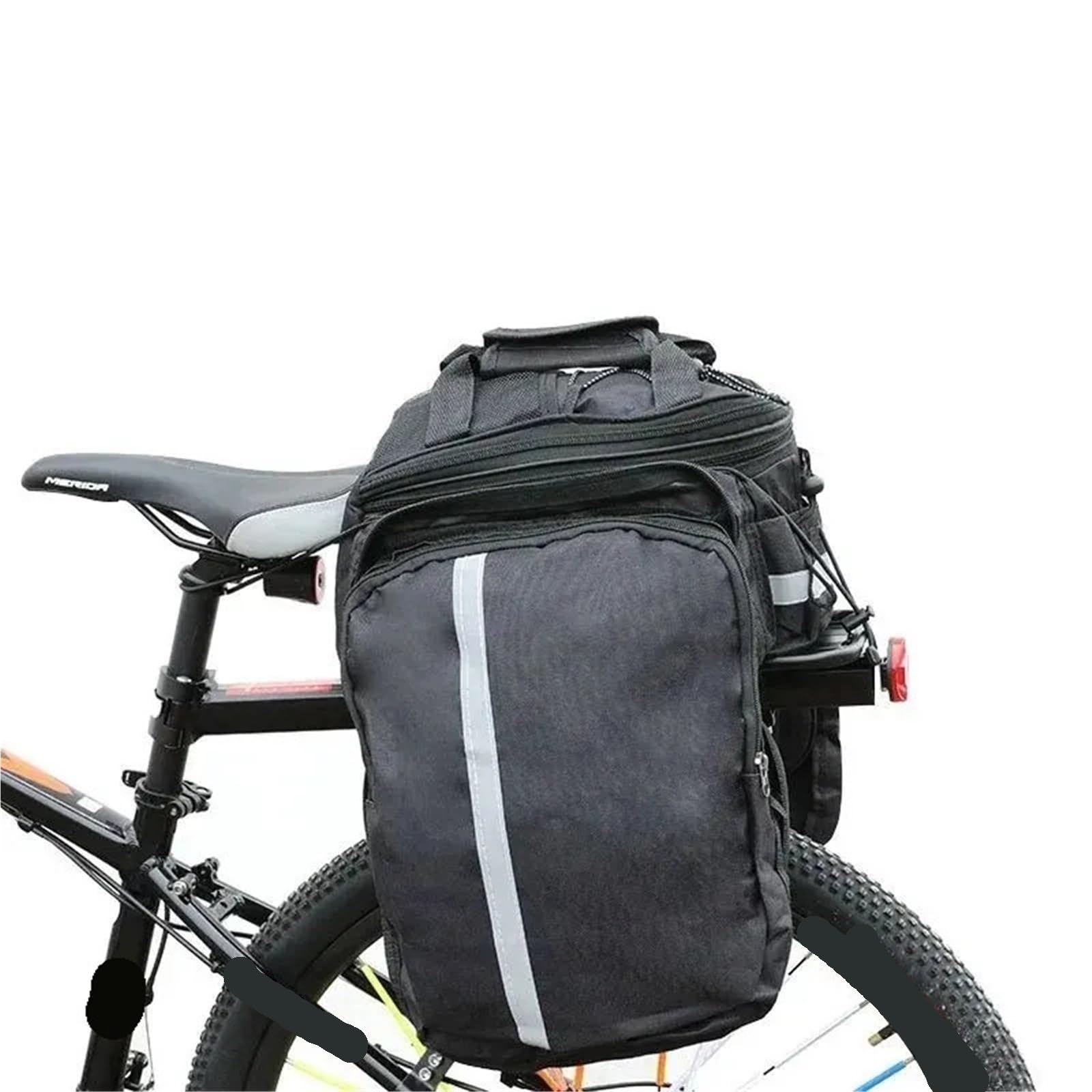 Fahrrad GepäCkträGertasche Fahrradträgertasche Fahrradträgertaschen Kofferraumtasche Radfahren Multifunktionale Reisetasche mit großer Kapazität und Regenschutz FüR FahrräDer