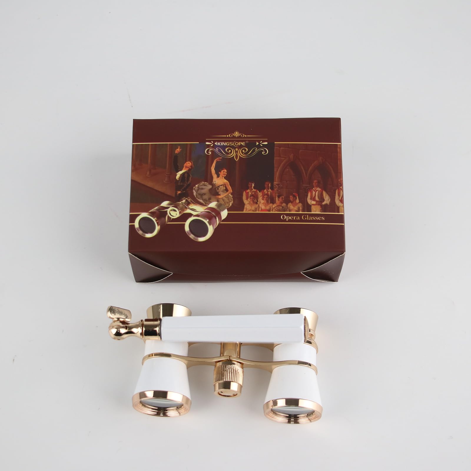 Kingscope 3X25 Vintage Opera Glasses Binoculars For