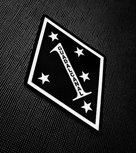 Image of 1st Marine Division 1st MARDIV Veteran Sticker Decal (2 inch Pack of 2)