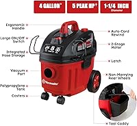 Vista 3 de Vacmaster VF408 4 galones húmedo