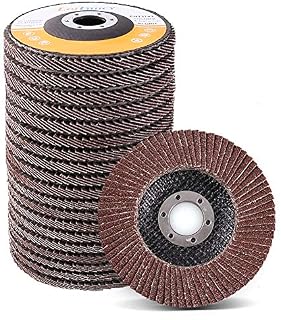 4.5 Inch Flap Discs by LotFancy - 20PCS 40 60 80 120 Grit
