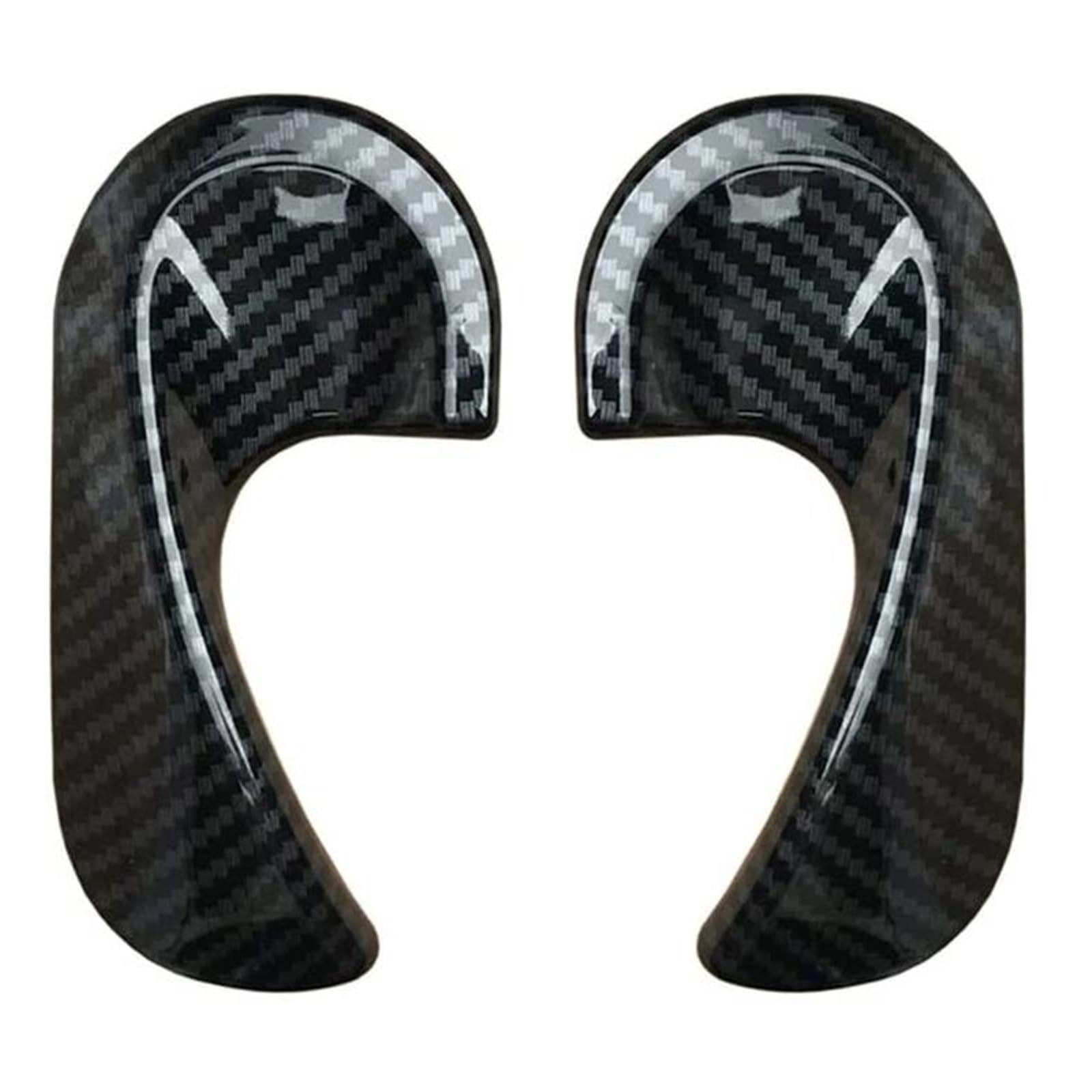 Coperture Maniglie Porta Interne In Fibra Di Carbonio Per Smart Fortwo C453 W453 (2015-2020) | 2 Pezzi - 3