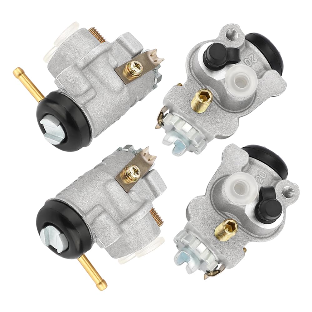 Vordere Radbremszylinder links und rechts (alle vier) passend für Honda TRX350 Fourtrax Rancher 350 2000–2003 TRX300FW Fourtrax 300 4X4 1988 1990–2000