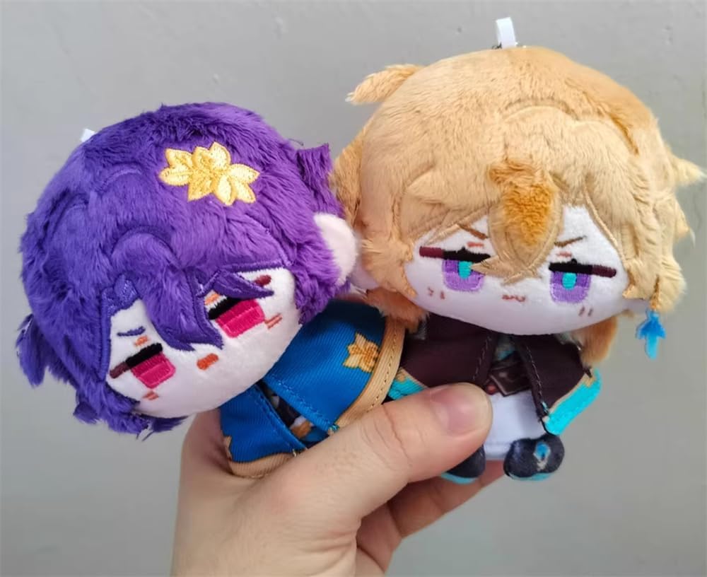 Anime Topaz HuoHuo Sunday Aventurine Firefly Cute 12cm Plush Bag Pendant Keychain Gift (Aventurine A) - Image 7