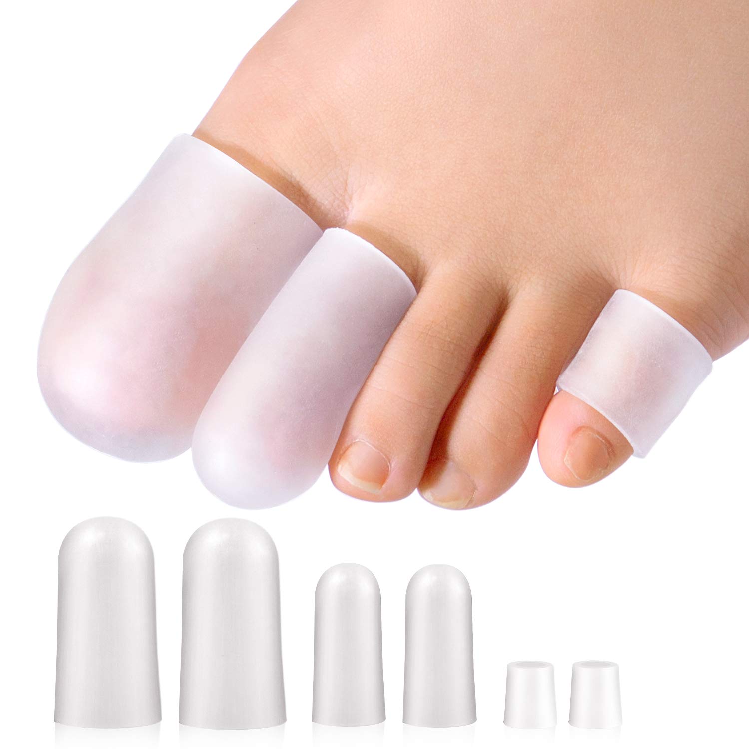 Buy Promifun Gel Toe Protectors, 14 Packs Toe Covers, Silicone Big Toe