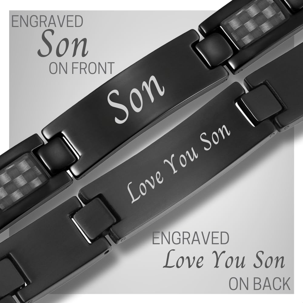 Willis Judd Love You Son Bracelet From Mom Dad In Gift Box From Mom To Son Graduation Gift