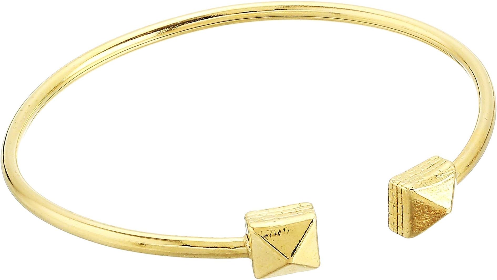 Pyramid Cuff Bracelet - Precious Metal