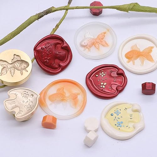 Miniatura 8 de Cabezal de sello de cera de latón retro en relieve 3D con mango de madera, kit de sellado para invitación de carta de boda, adorno de sobre, tarjeta