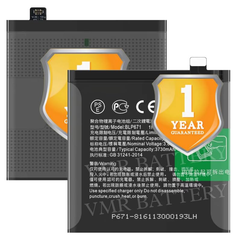 Image of Original BLP671 Battery Compatible for Oppo Find X (CPH1871, PAFM00) - (3730mAh) - 1 Year Warranty K7
