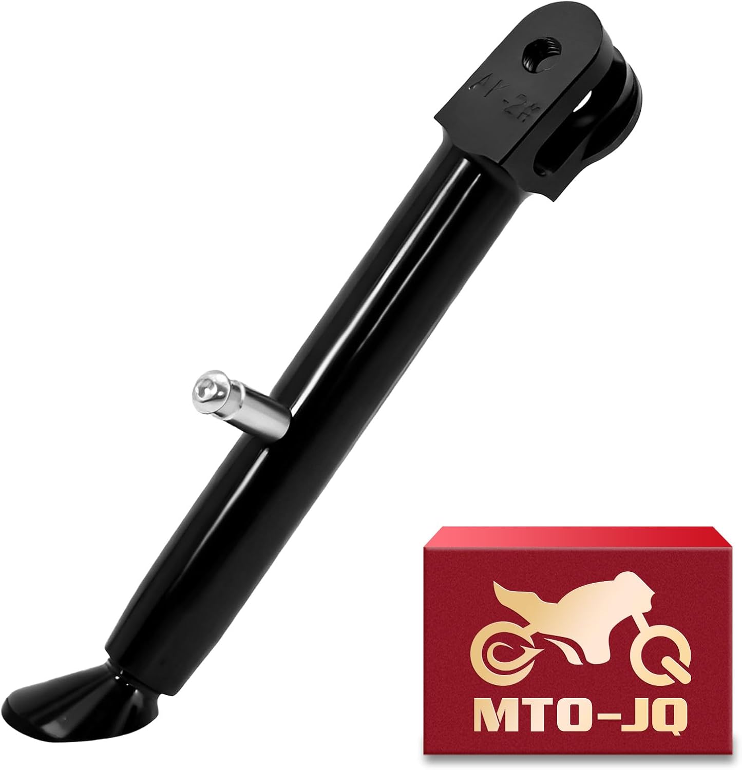 Adjustable Kickstand Foot Side Stand Support for Honda CBR600RR 2003-2012, CBR1000RR 2004-2007, Black