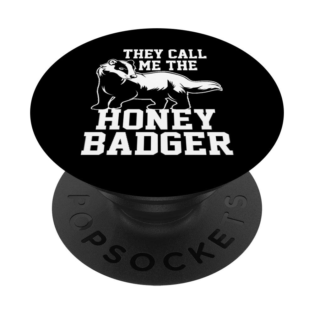 Honey Badger Team Marten Gift Idea PopSockets PopGrip: Swappable Grip for Phones & Tablets
