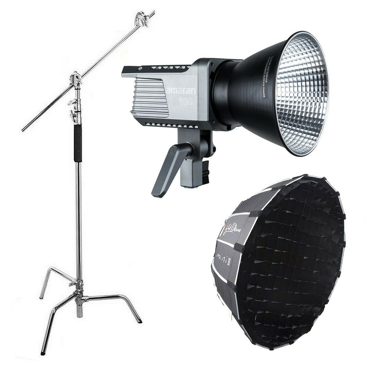 apture amaran100d & Neewer ソフトボックス SF55Q Amazon.com : Aputure Amaran 100d S Bowens Mount LED Video