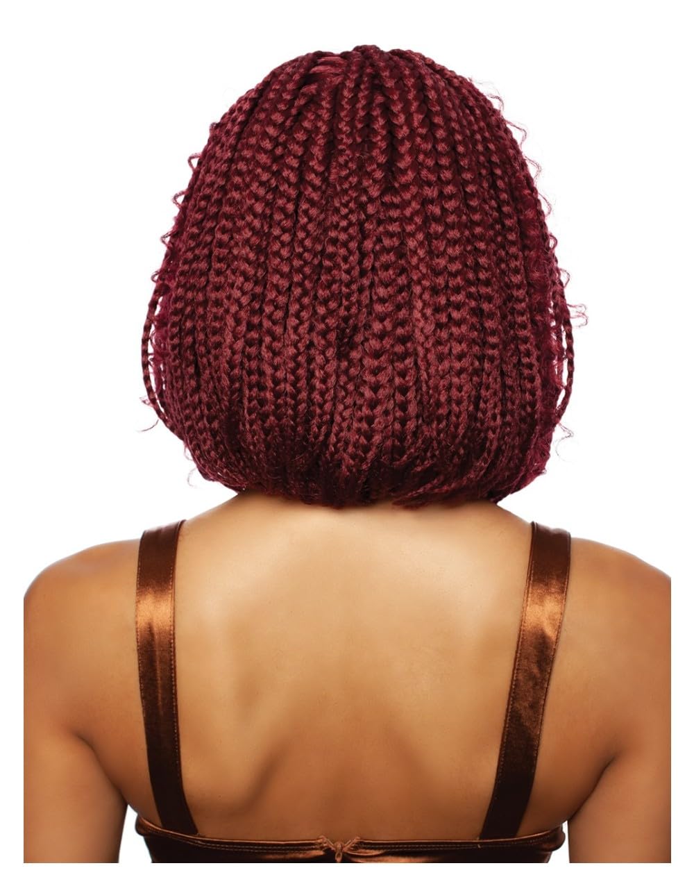 Mane Concept Red Carpet Synthetic HD Lace Wig - RCHB206 4X4 FREE PART BOHO BOX BRAID 12" (613)