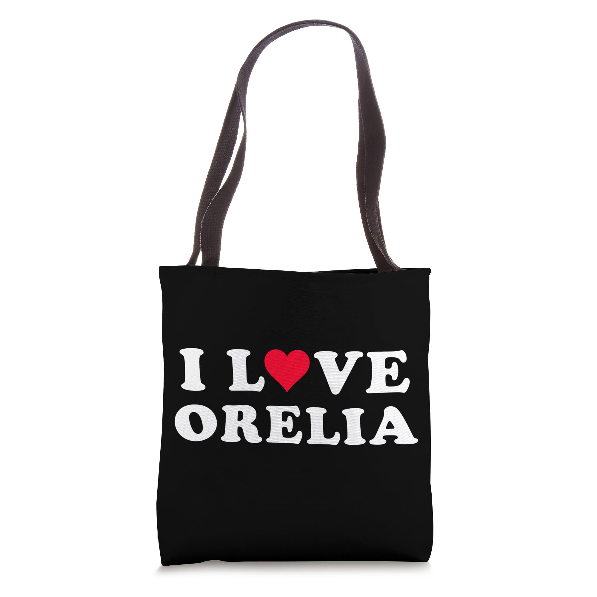I Love Orelia Matching Girlfriend & Boyfriend Orelia Name Tote Bag