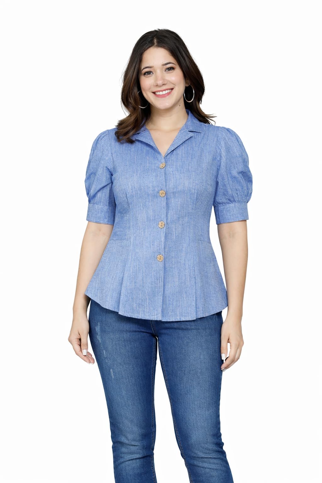 jaipur moda Women Shirt || Shirt for Woman || Top for Women (JM-RF-20-26) - Office & Casual Wear-picture-21