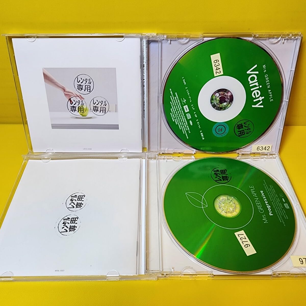 新品ケース交換済み　Mrs.GREEN APPLE　CD8枚セット 新品ケース交換済み Mrs.GREEN APPLE CD8枚セット - メルカリ