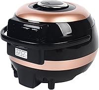 Vista 4 de Olla automática de perlas comercial Boba Cooker, 5L 860w Tapioca Maker Pearl Cooking Machine Pantalla táctil, adecuado para restaurantes, tiendas