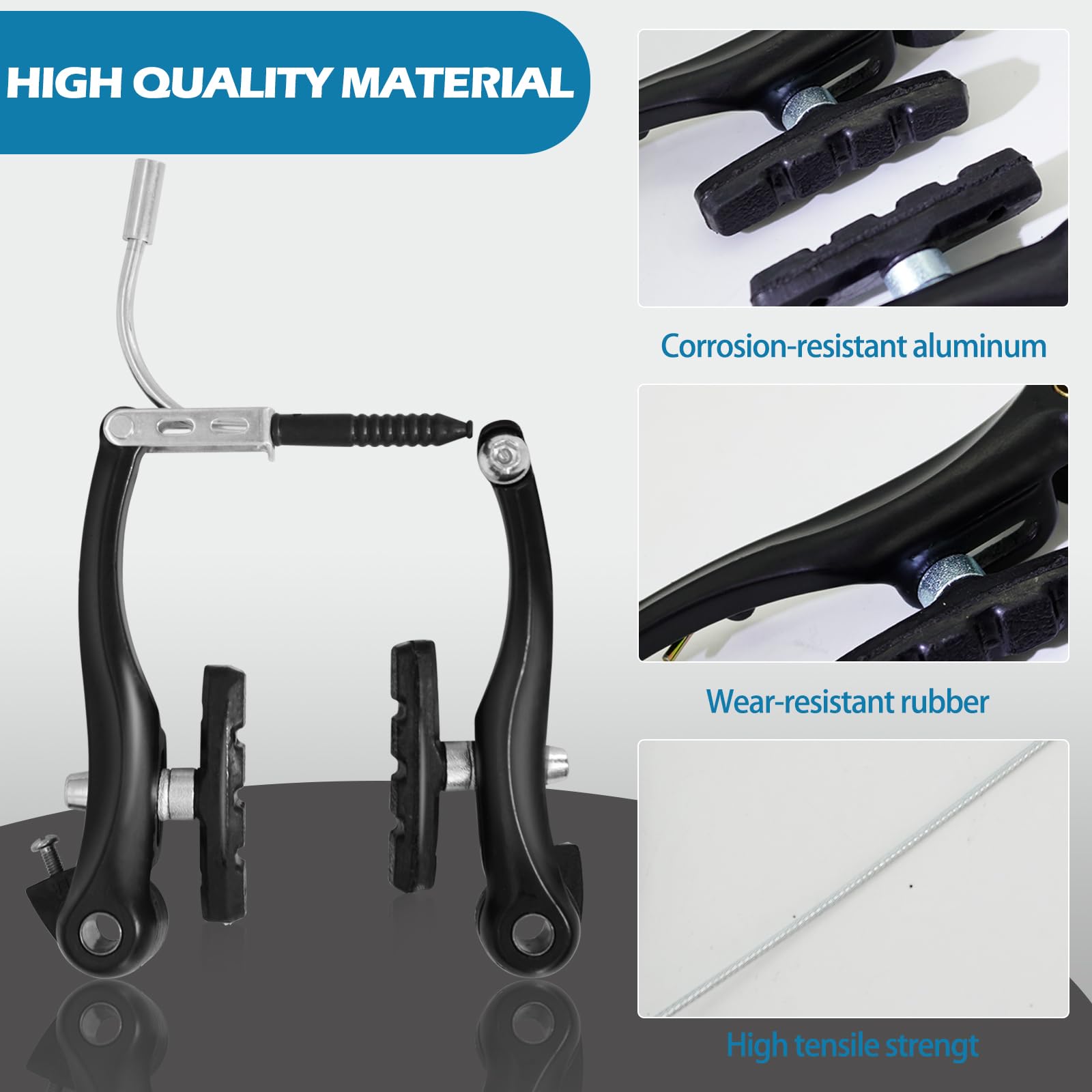 Freins Avant Et Arrière Complets Vélo V-Brake Clarks