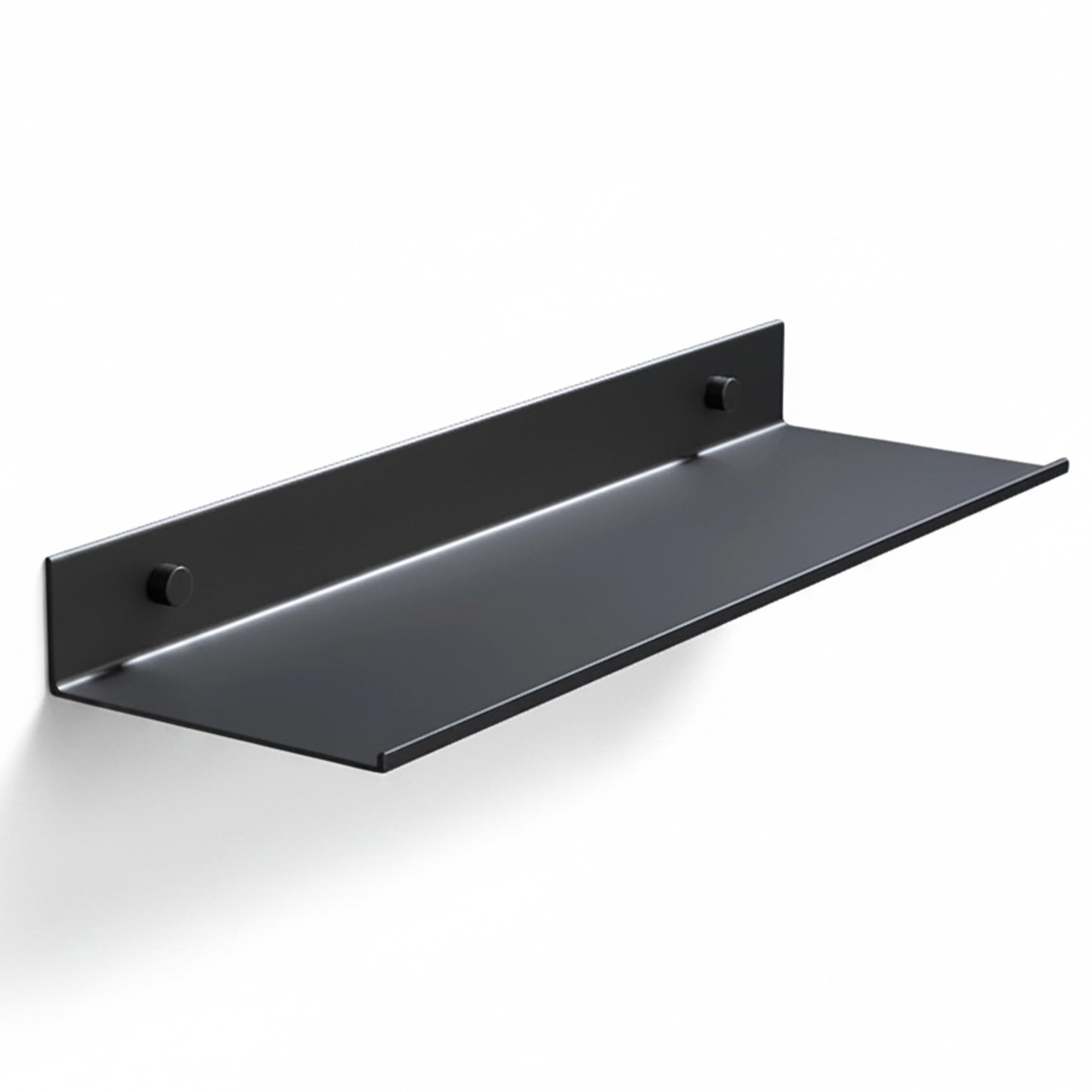 Barre d'image en aluminium de 50 cm, étagère murale au design épuré