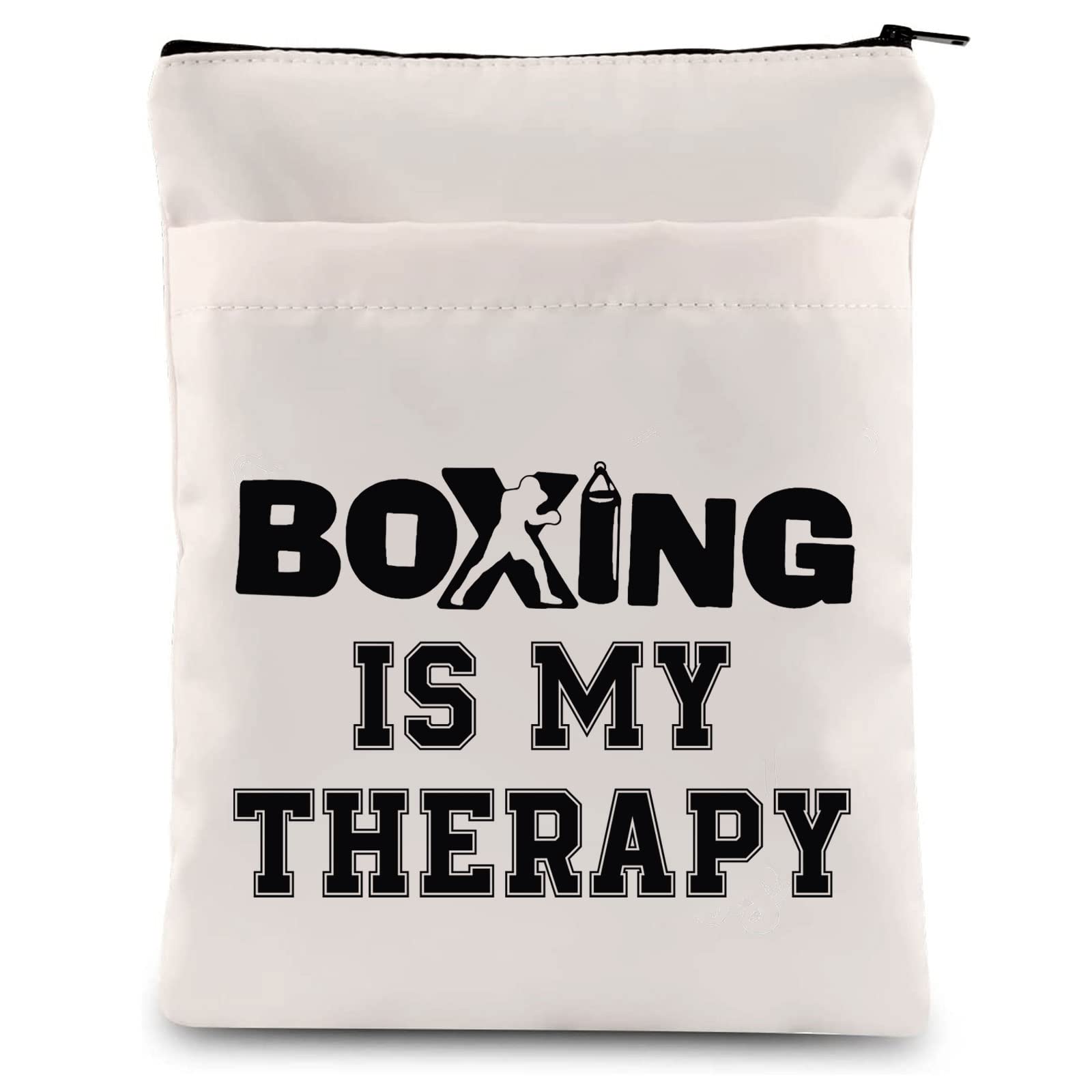Zuo BaoZuo Bao Boxer Fan Gift Boxing Glove Book Cover Boxing is My Therapy Book Sleeve Inspiration Gifts for Boxing Lovers Coach (Boxing Therapy)
