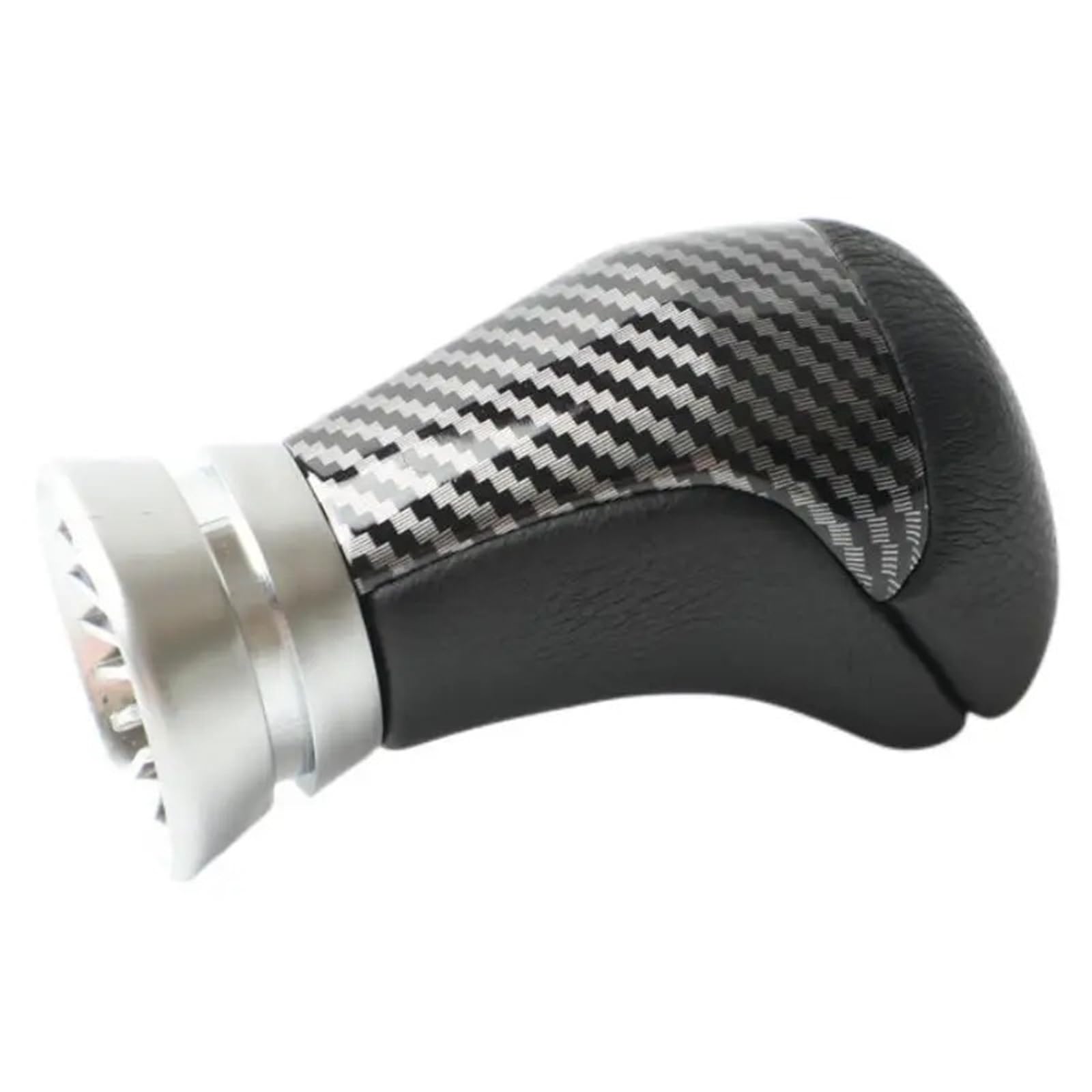 Dufwehr Carbon Fiber Shifter Knob For Toyota For Highlander 2016-2019 For Land For Cruiser For Prado Lc150 Automatic Car Gear Shift Knob Lever Shifter Gearbox Head(Carbon Fiber)