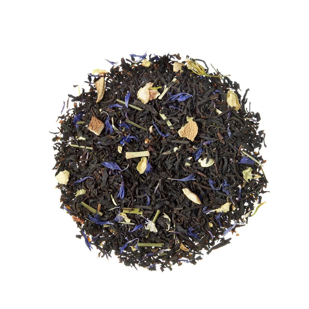 TEA SHOP - Té Negro Earl Grey Special 100g - 50 Tazas - Formato a Granel - Black tea - Earl Grey - En Hojas - Energizante y Antioxidante