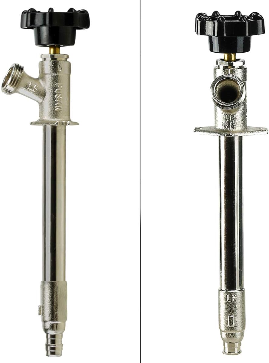 Midline Valve 6214G-OM-5 Anti-Siphon Sillcock Frost Free Outdoor Faucet; 1/2 in. PEX A x 3/4 in. Hose Bib, 14 in. Long (5 Pack)
