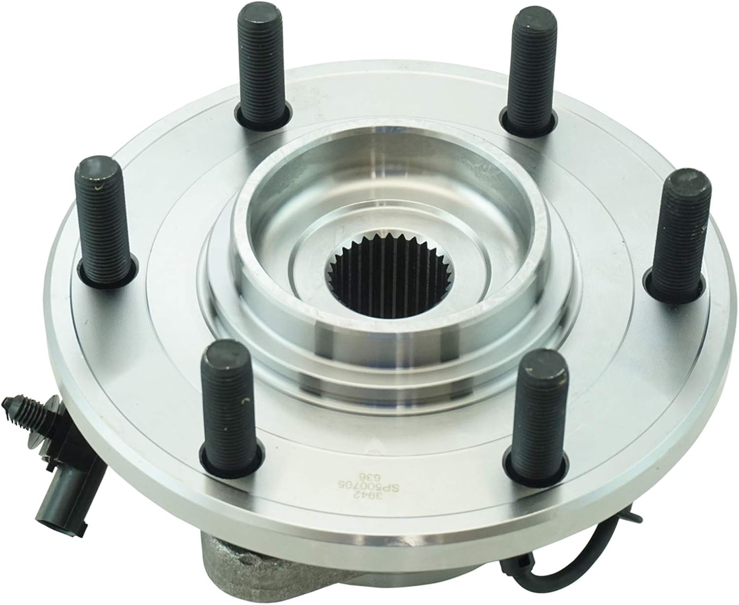 TRQ Front Left and Right Wheel Bearing and Hub Assembly Set 2 Piece Compatible with 13-15 Nissan Armada 4WD 2012 Armada 4WD from 12-01-11 13-14 Titan 4WD 2012 Titan 4WD from 12-01-11 2015 Titan 4WD - Image 5