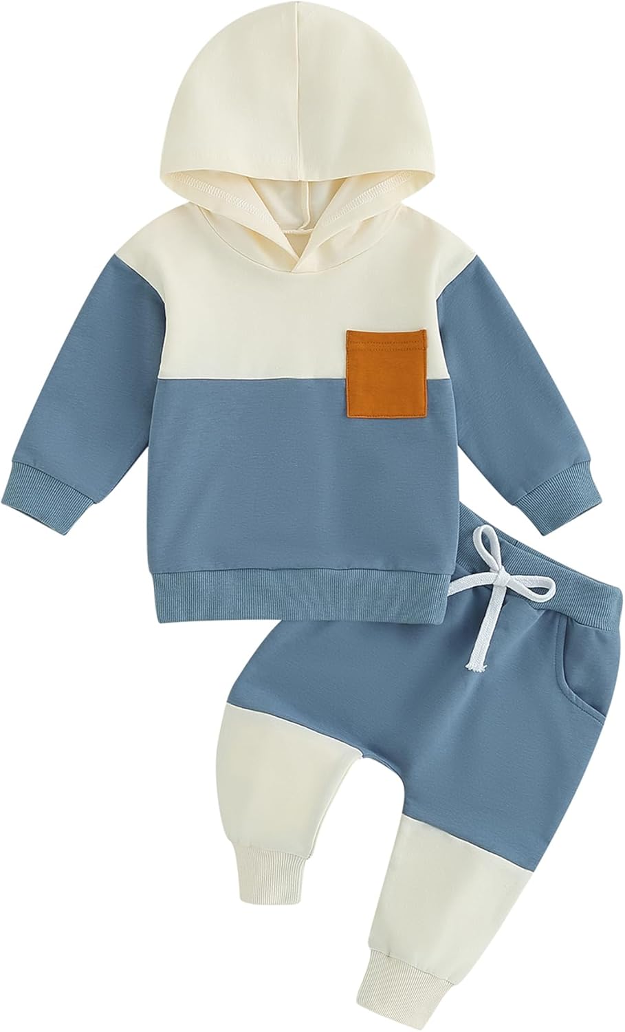 Tiaham Baby Boy Clothes Fashion Hoodie Outfits Hooded Tops Hoodies Sweatpant Kids Toddler Boys Pant Clothing Sets