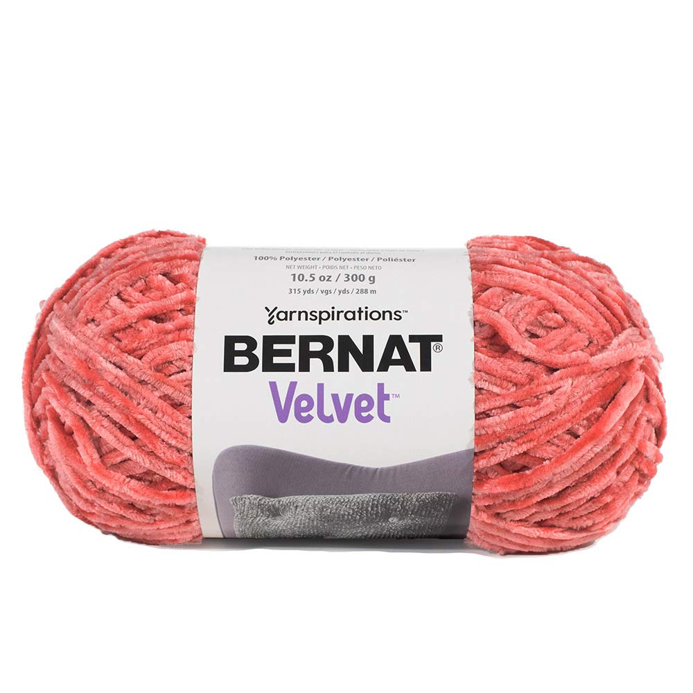 Craft County 315 Yards of Medium Velvet Yarn 100 Machine Wash and