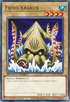 Amazon.co.jp: 遊戯王 SBC1-ENC08 デビル・クラーケン Fiend Kraken