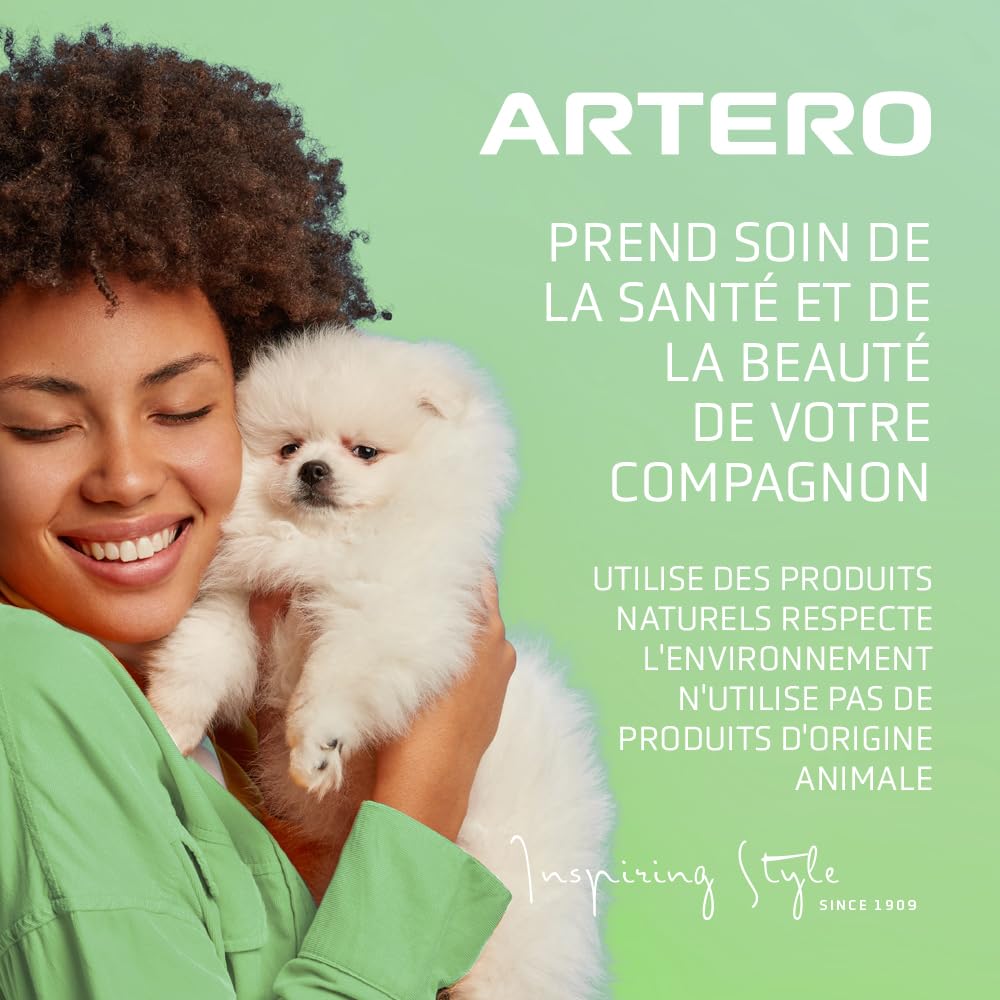 Artero Mix Conditioner sans rinçage pour Chiens et Chats – Démêlant, hydratant et lustrant – Spray Anti-Statique pour Poils secs ou emmêlés – Soin Professionnel du Pelage. 300 ML