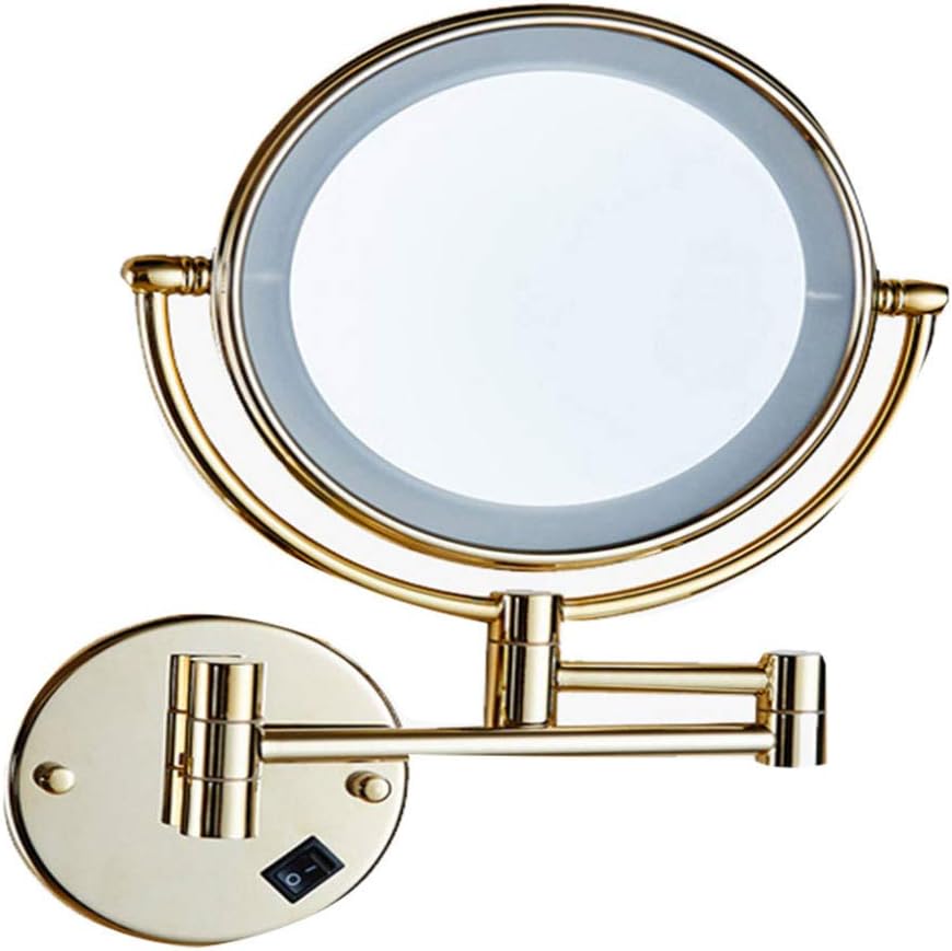 Makeup Vanity Mirror with Lights,TwoSided Wall Mounted