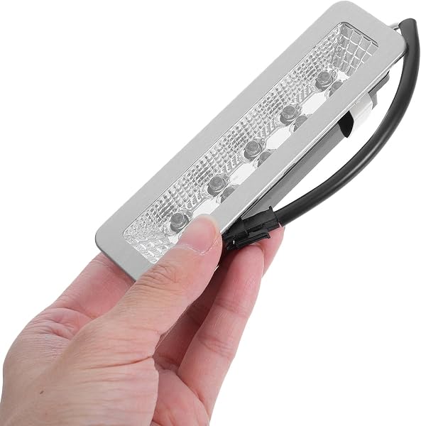 UKCOCO Lot de 2 Ampoules LED Rectangulaires Double Rangée 220V pour Hotte Aspirante Éclairage LED Puissant et Sûr Remplacement Compatible pour Éclairage Cuisine Lampes pour Hotte - 4