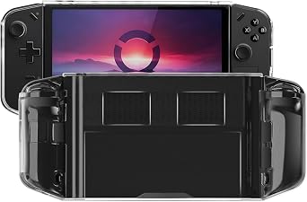 Miimall Clear Case for Lenovo Legion Go, Soft TPU Dust Cover Full Protection Anti-Fingerprint Scratch Resistance Protective Cover Case for Lenovo Legion Go Gaming Handheld(Clear)