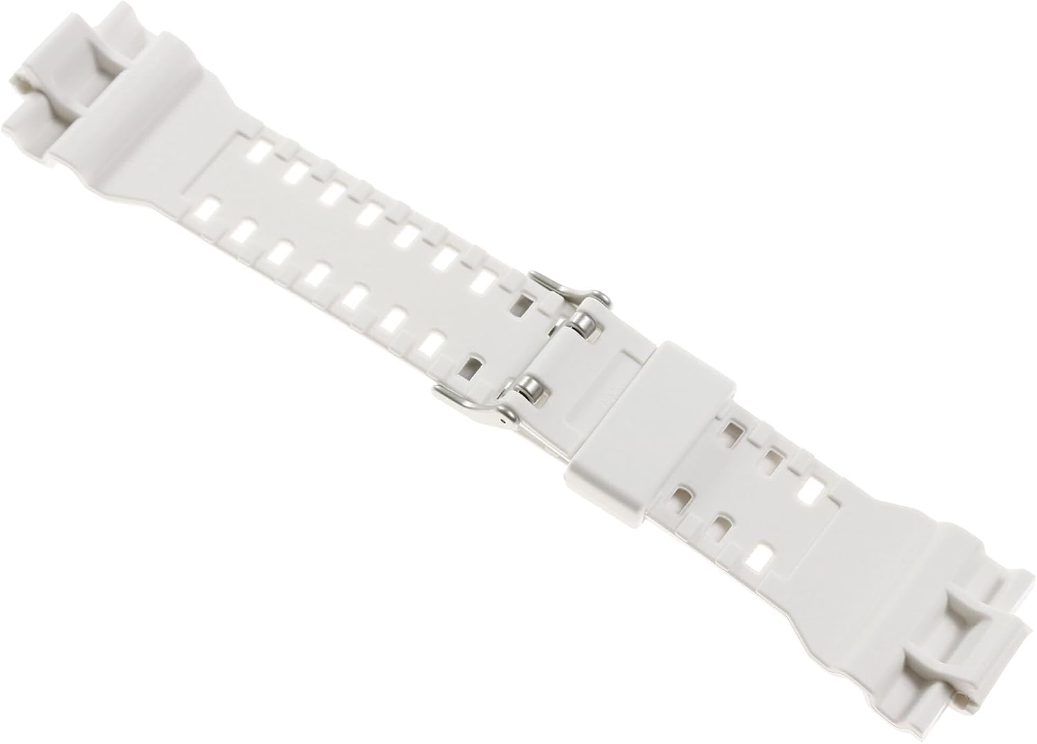 Casio 10347710 Genuine Factory Replacement White Rubber Watch Band fits G-8900A-7 GA-100A-7A GR-8900A-7 GW-8900A-7