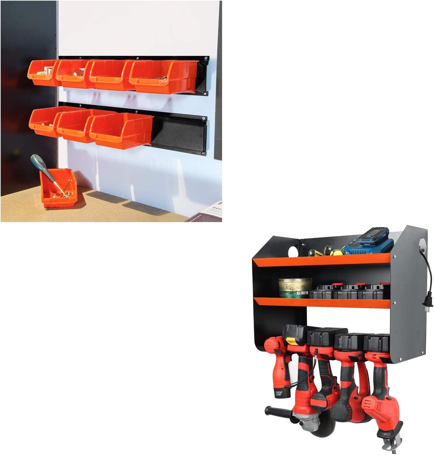 Wallmaster Power Tool Organizer, Wall Mount Drill Holder
