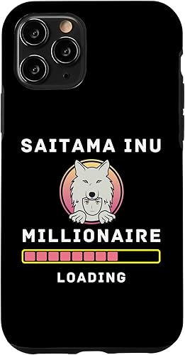 Funda para iPhone 11 Pro Saitama Inu Millionaire Crypto Blockchain